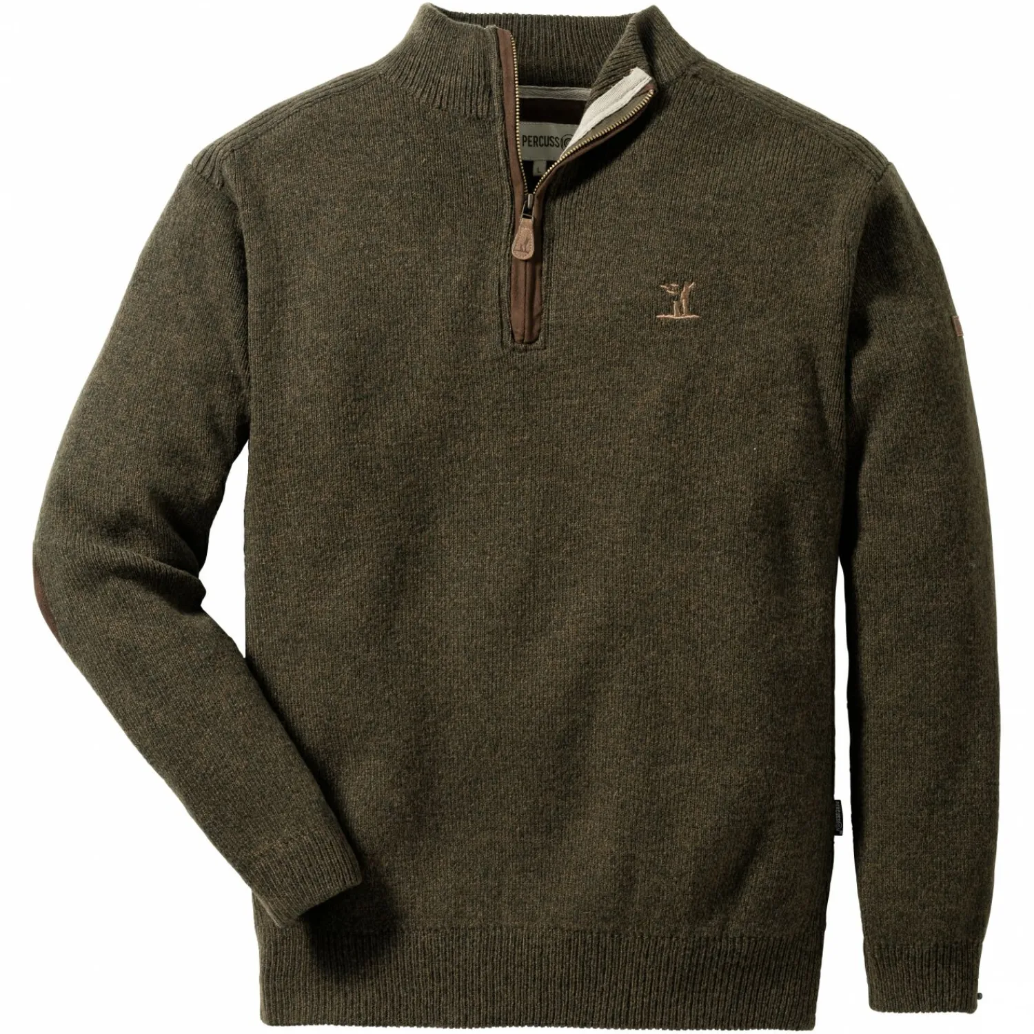 Percussion Sweater (mit Zipper)< Angelpullover & -Strickjacken