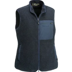 Hot Pile Vest Damen (D.Navy) Damen Damen Angeljacken & -Westen