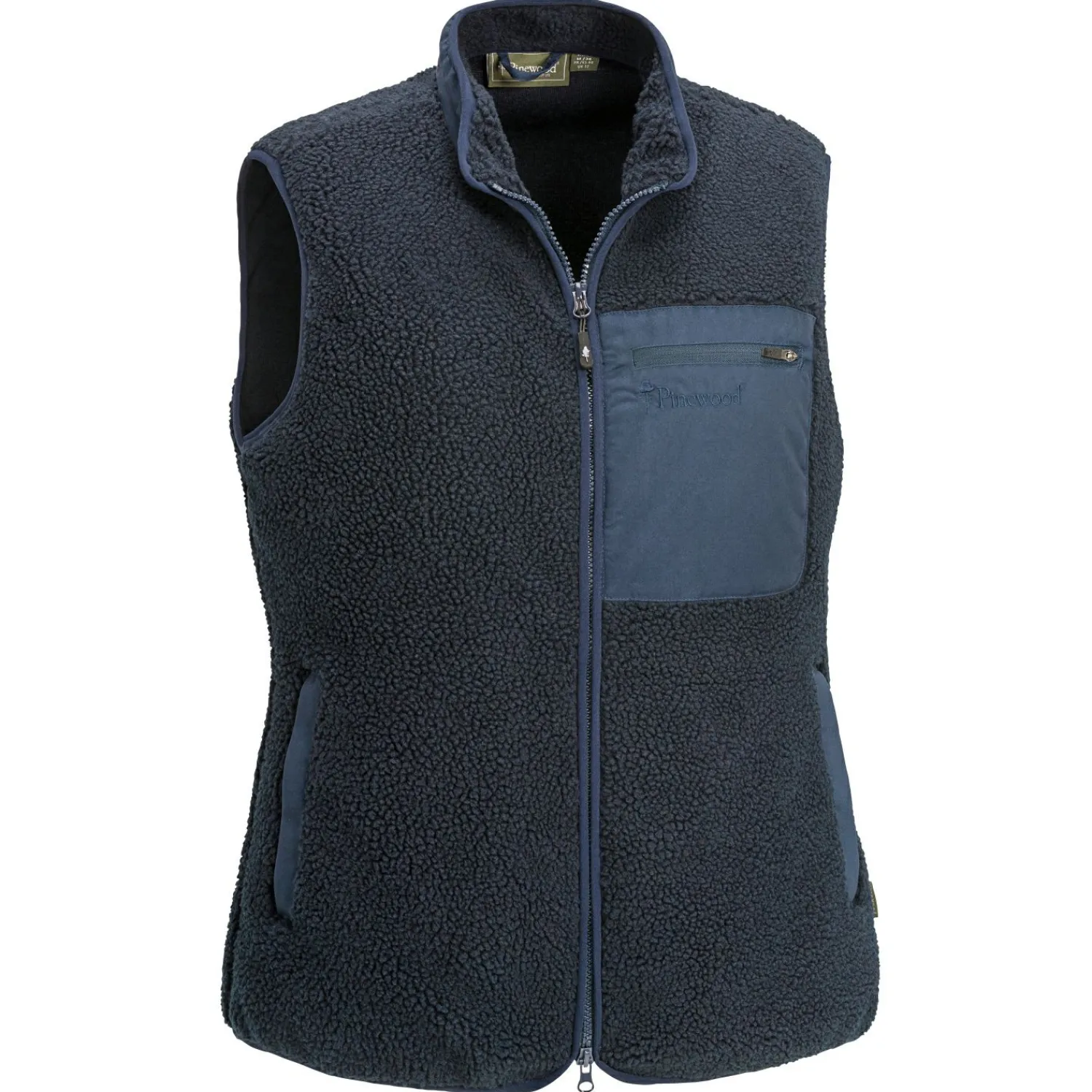 Hot Pile Vest Damen (D.Navy) Damen Damen Angeljacken & -Westen