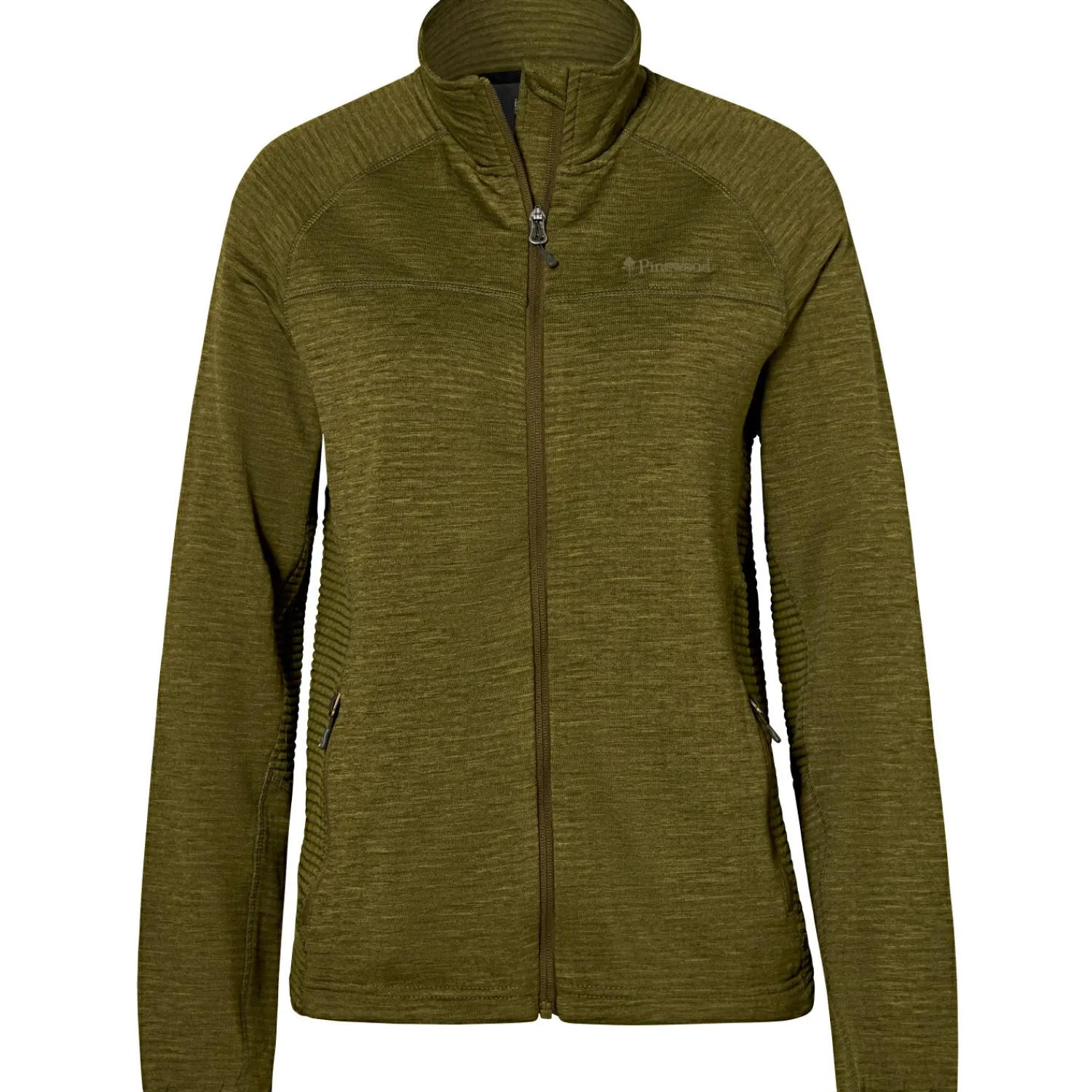 Hot Abisko Fleece Women Jacket Damen (Olive Green) Damen Damen Angeljacken & -Westen