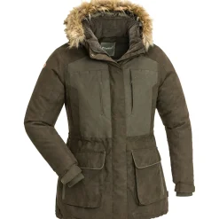 Pinewood Abisko/Småland 2.0 Jacket Damen (Suede Brown)<Damen Damen Angeljacken & -Westen