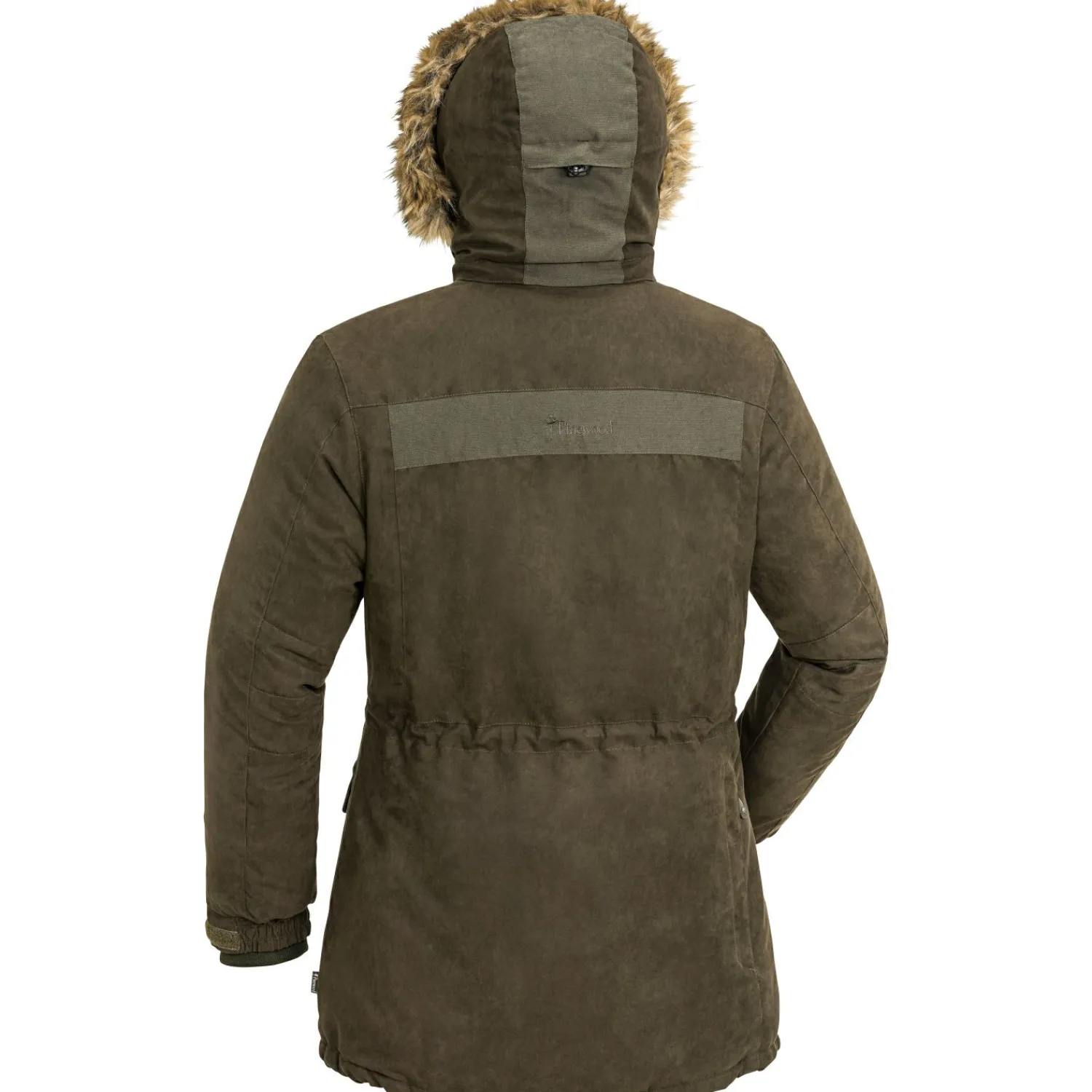 Pinewood Abisko/Småland 2.0 Jacket Damen (Suede Brown)<Damen Damen Angeljacken & -Westen