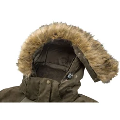 Pinewood Abisko/Småland 2.0 Jacket Damen (Suede Brown)<Damen Damen Angeljacken & -Westen