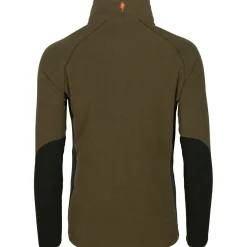 Pinewood Air Vent Fleecejacke Herren (D.Olive)< Outdoor- & Angel-Jacken