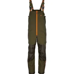 Bolmen Fishing Latzhose Herren (Green/D.Green) Outdoor- & Angler-Cargohosen