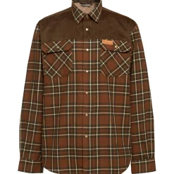 Douglas Shirt Herren (Nougat/Beige) Outdoor- & Angelhemden
