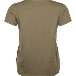 Best 3er-Set: T-Shirts Damen (Green/H.Brown/Khaki) Damen Damen Angelshirts & -Oberteile