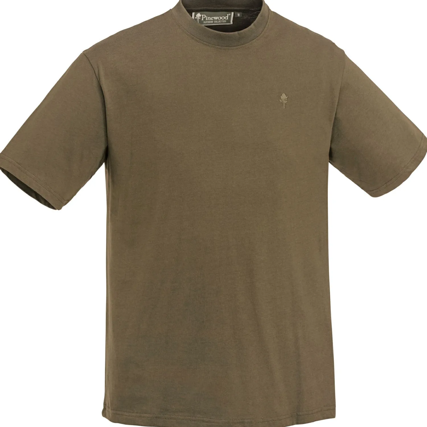 Pinewood 3er-Set: T-Shirts Herren (Green/H.Brown/Khaki)< Angel-Poloshirts & Langarmshirts
