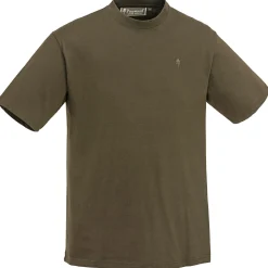 Pinewood 3er-Set: T-Shirts Herren (Green/H.Brown/Khaki)< Angel-Poloshirts & Langarmshirts