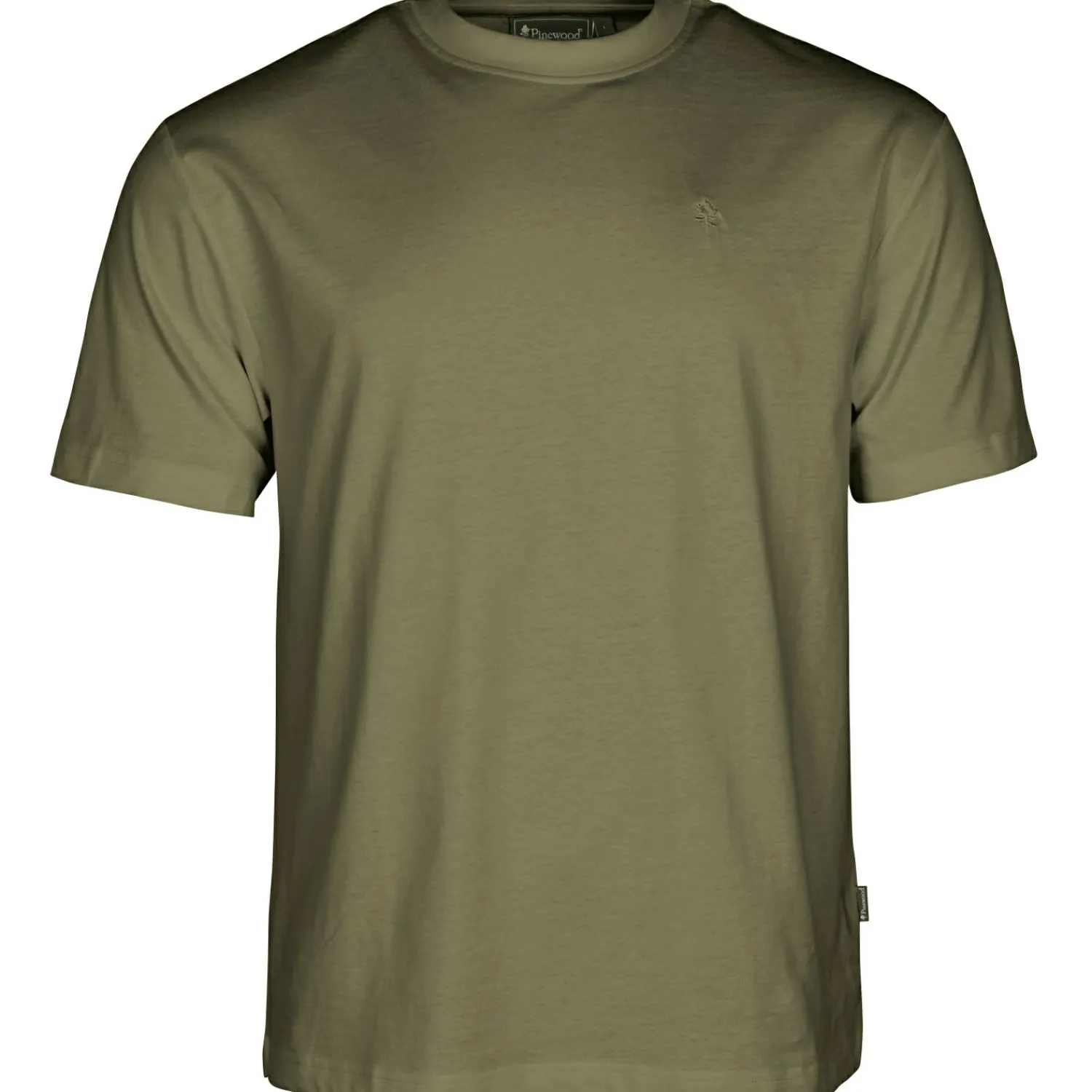 Pinewood 3er-Set: T-Shirts Herren (Khaki)< Angelshirts & Angel-Oberteile