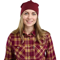 Pinewood Felicia Shirt Damen (Burgundy/Olive Green)<Damen Damen Angelshirts & -Oberteile