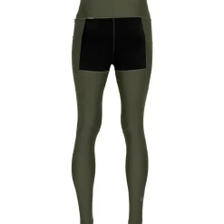 Pinewood Finnveden Act Tights Damen (Mossgreen)<Damen Damen Angelhosen