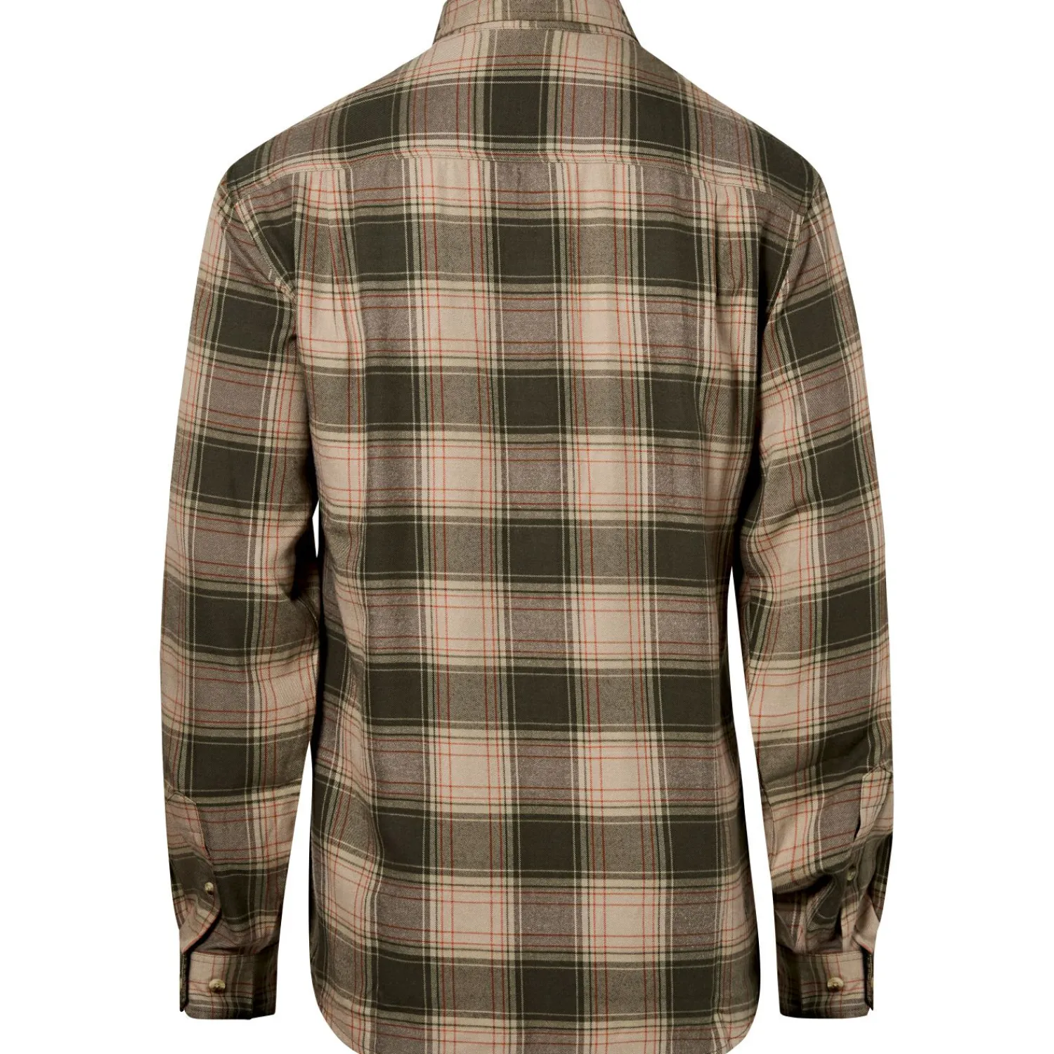 Outlet Finnveden Forest Flannel Shirt Herren (Olive/D.Green) Outdoor- & Angelhemden