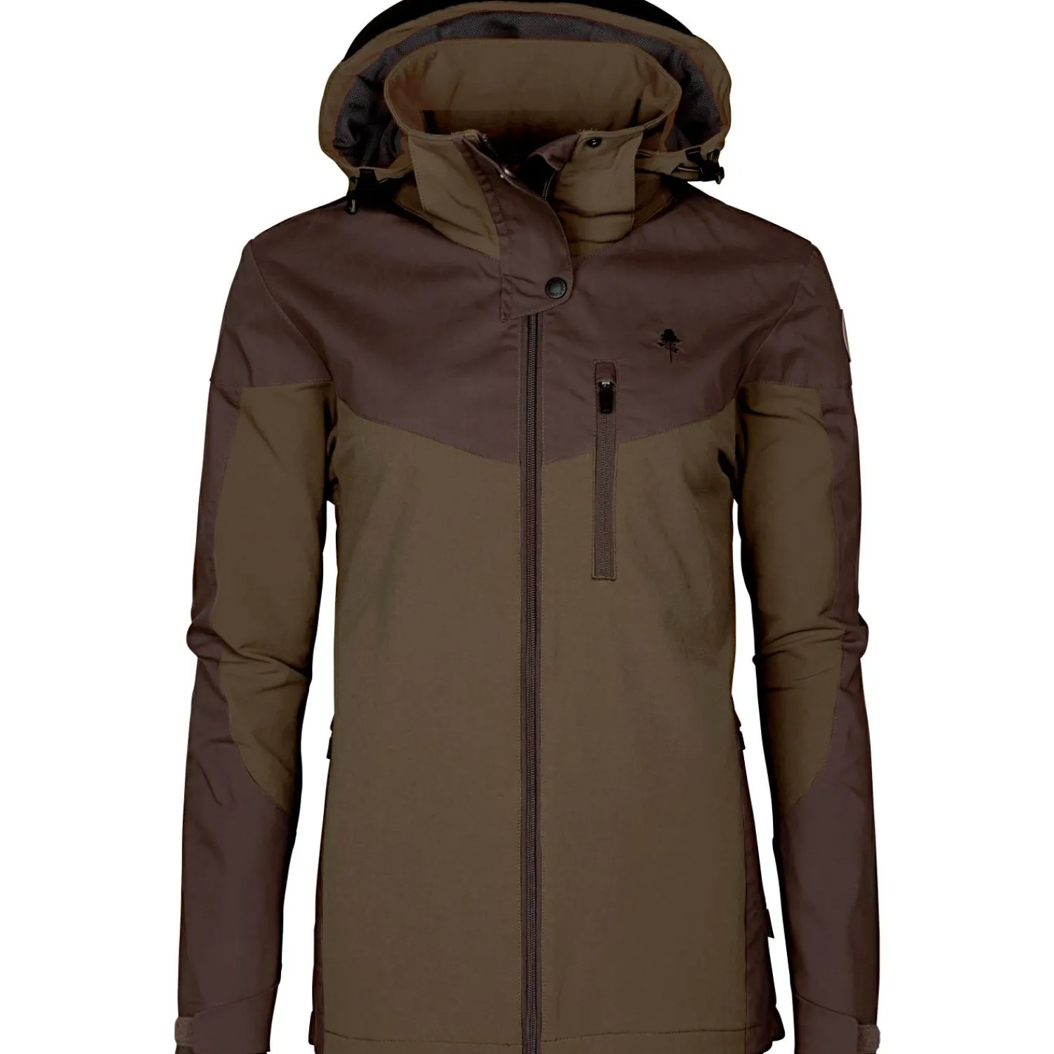 Finnveden Hybrid Jacket Damen (D.Brown) Damen Damen Angeljacken & -Westen