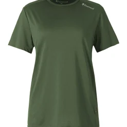 Clearance Function T-Shirt Damen (Mossgreen) Damen Damen Angelshirts & -Oberteile