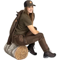 Pinewood Furudal Active Trouser Damen (H.Brown/Suede Brown)<Damen Damen Angelhosen
