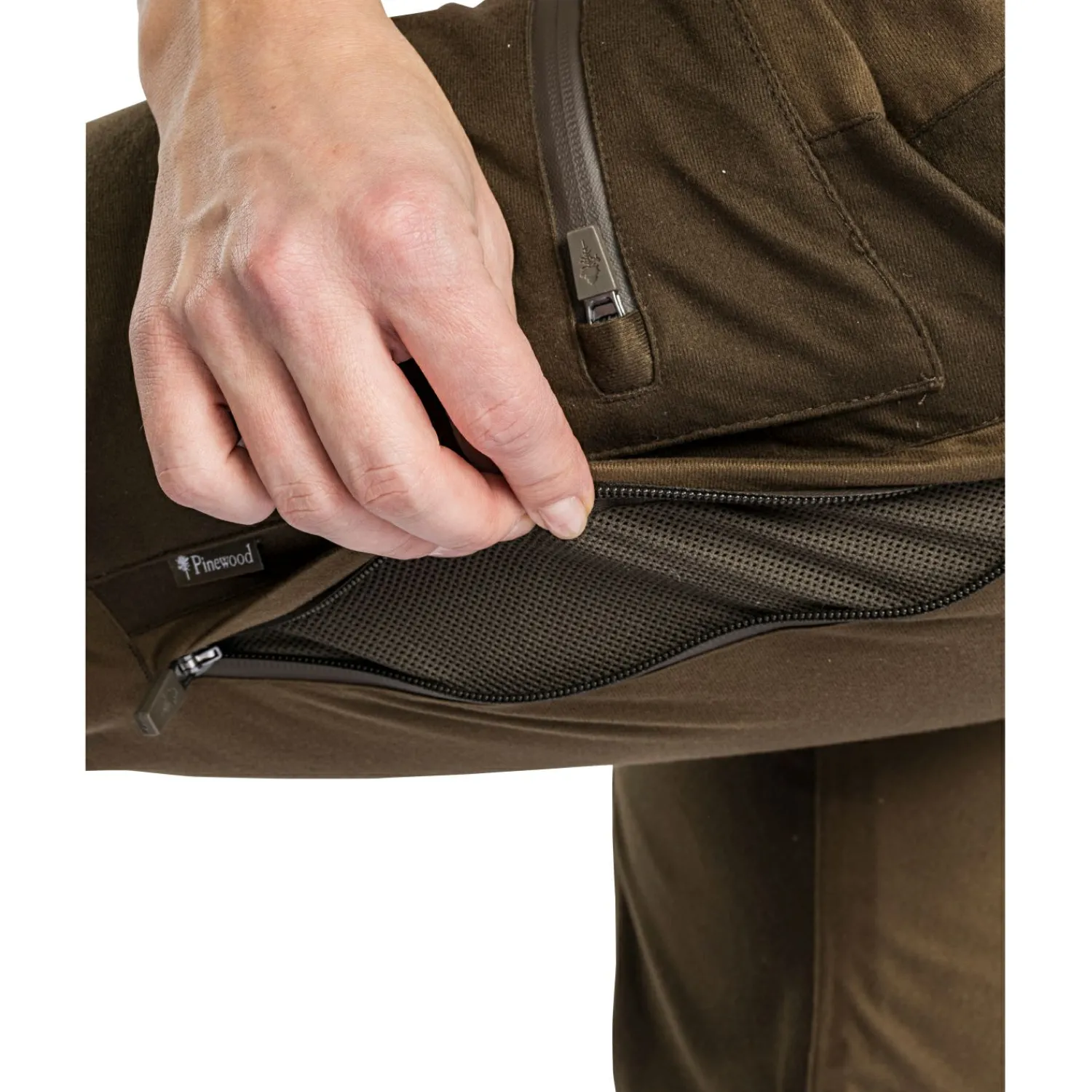 Pinewood Furudal Active Trouser Damen (H.Brown/Suede Brown)<Damen Damen Angelhosen