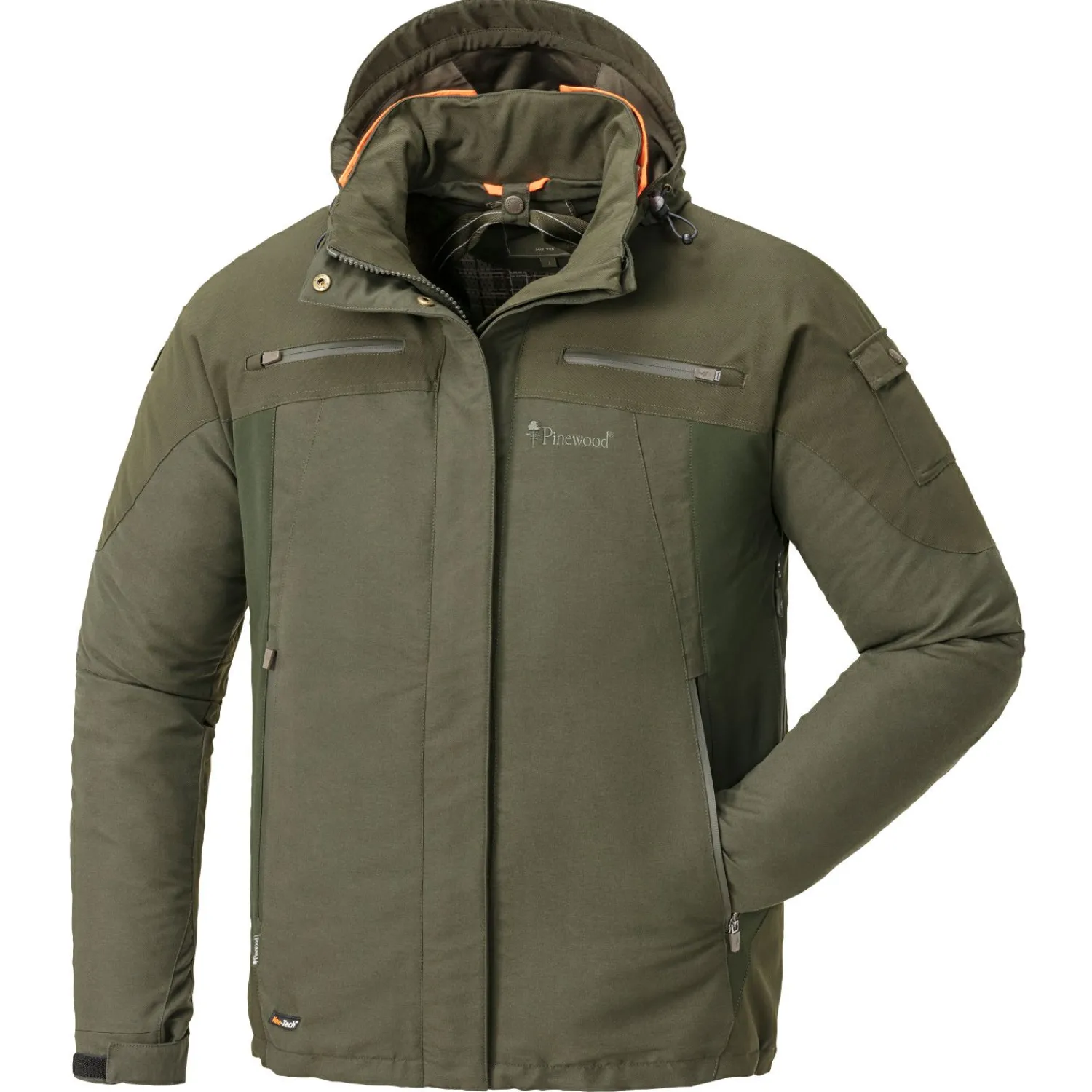 Pinewood Furudal Caribou Hunt Extreme Jacket Herren (Suede Brown/D.Olive)< Outdoor- & Angel-Jacken