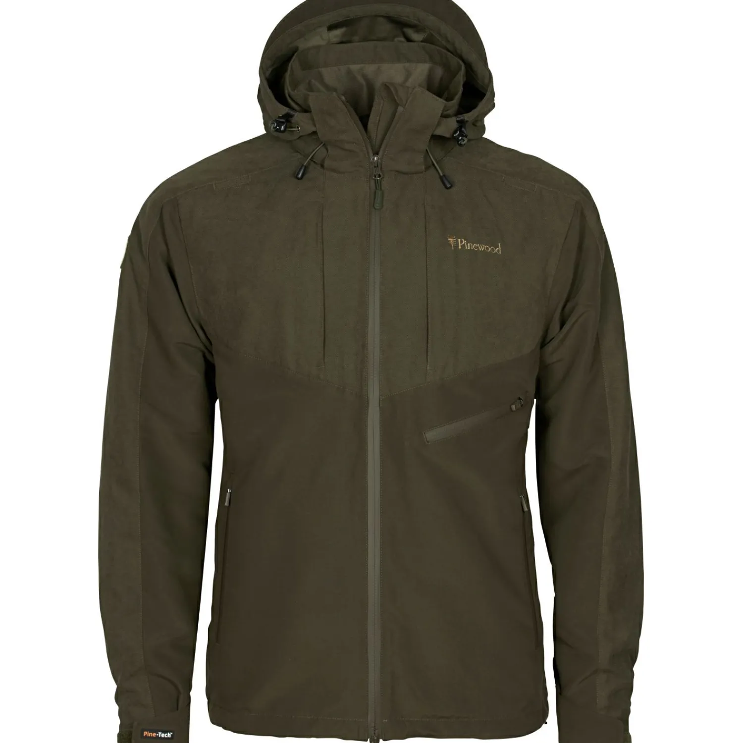 Pinewood Furudal Caribou Hunt Extreme Jacket Herren (Suede Brown/D.Olive)< Outdoor- & Angel-Jacken