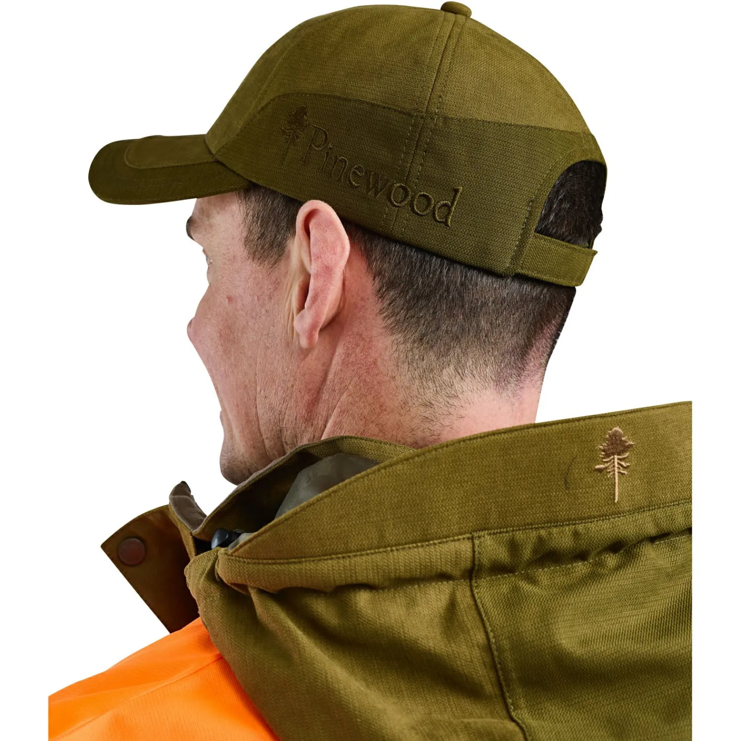 Pinewood Furudal Expert 2L Hunting Cap Unisex (Olive Green)< Outdoor- & Angel-Kappen