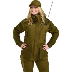 Online Furudal Expert 2L Hunting Jacket Damen (Olive Green) Damen Damen Angeljacken & -Westen