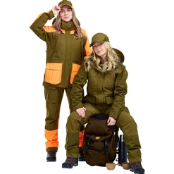 Online Furudal Expert 2L Hunting Jacket Damen (Olive Green) Damen Damen Angeljacken & -Westen