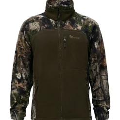 Pinewood Furudal Hunters Camou Fleece Jacket Herren (Atera Camou/H.Green)< Outdoor- & Angel-Jacken