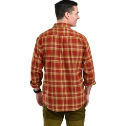 Pinewood Härjedalen Shirt Herren (Terracotta/D.Sand)< Outdoor- & Angelhemden