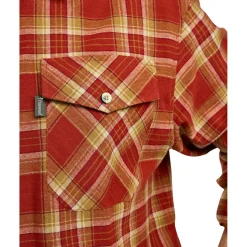 Pinewood Härjedalen Shirt Herren (Terracotta/D.Sand)< Outdoor- & Angelhemden