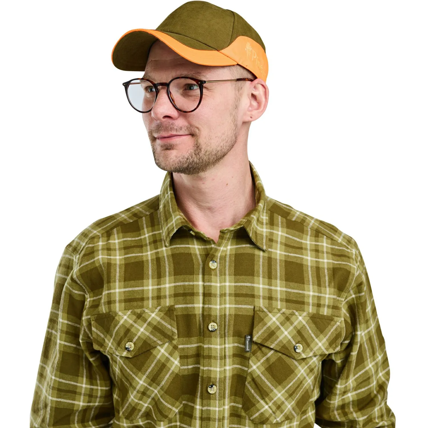 Hot Härjedalen Shirt Herren (Olive Green) Outdoor- & Angelhemden