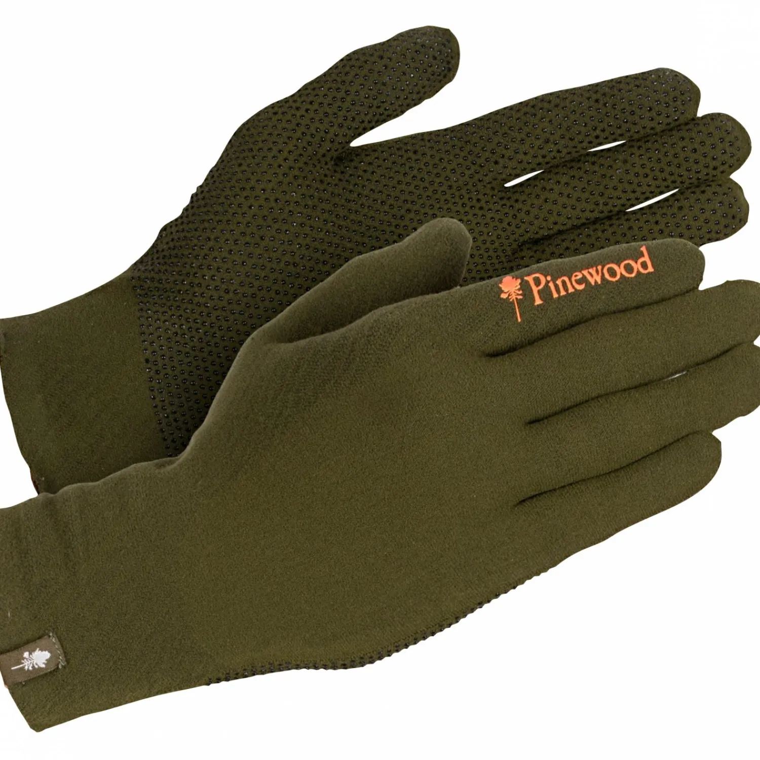 Pinewood Hunters Liner Stretch Glove Unisex (Mossgreen/D.Brown)< Outdoor- & Angel-Handschuhe