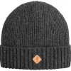 Sale Knitted Wool Hat Unisex (D.Anthracite Melange) Anglerhüte & Anglermützen