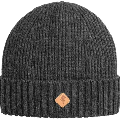 Sale Knitted Wool Hat Unisex (D.Anthracite Melange) Anglerhüte & Anglermützen