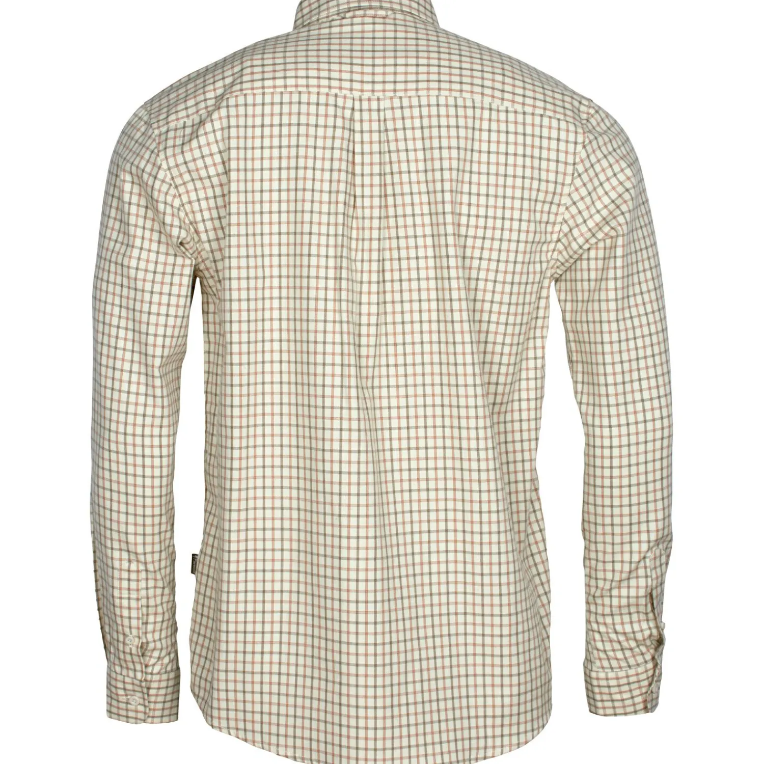 Pinewood Nydala Grouse Shirt Herren (Offwhite/Green)< Outdoor- & Angelhemden