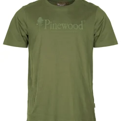 Outdoor Life T-Shirt Herren (Pine Green) Angelshirts & Angel-Oberteile