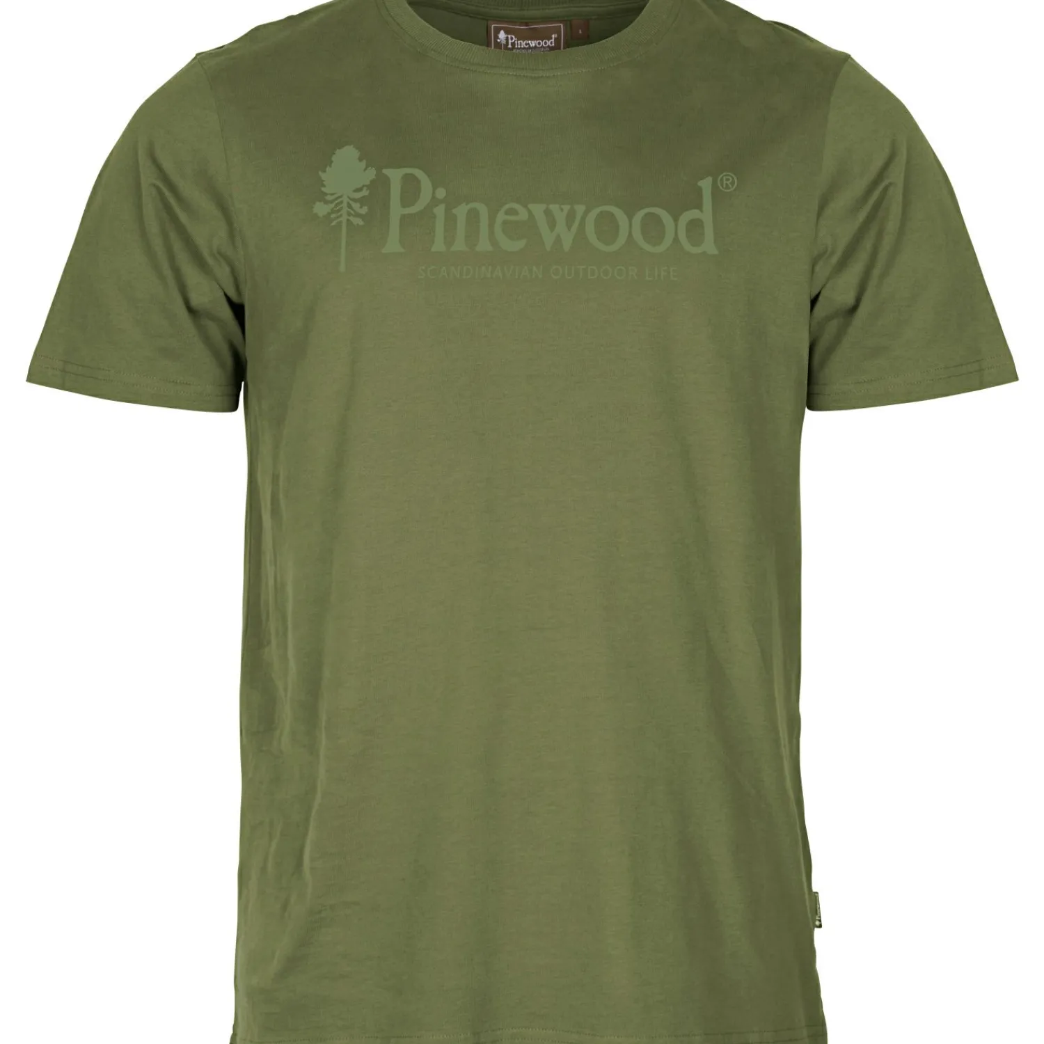 Outdoor Life T-Shirt Herren (Pine Green) Angelshirts & Angel-Oberteile