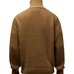 Hot Philip Knitted Sweater Herren (D.Sandstone) Angelpullover & -Strickjacken