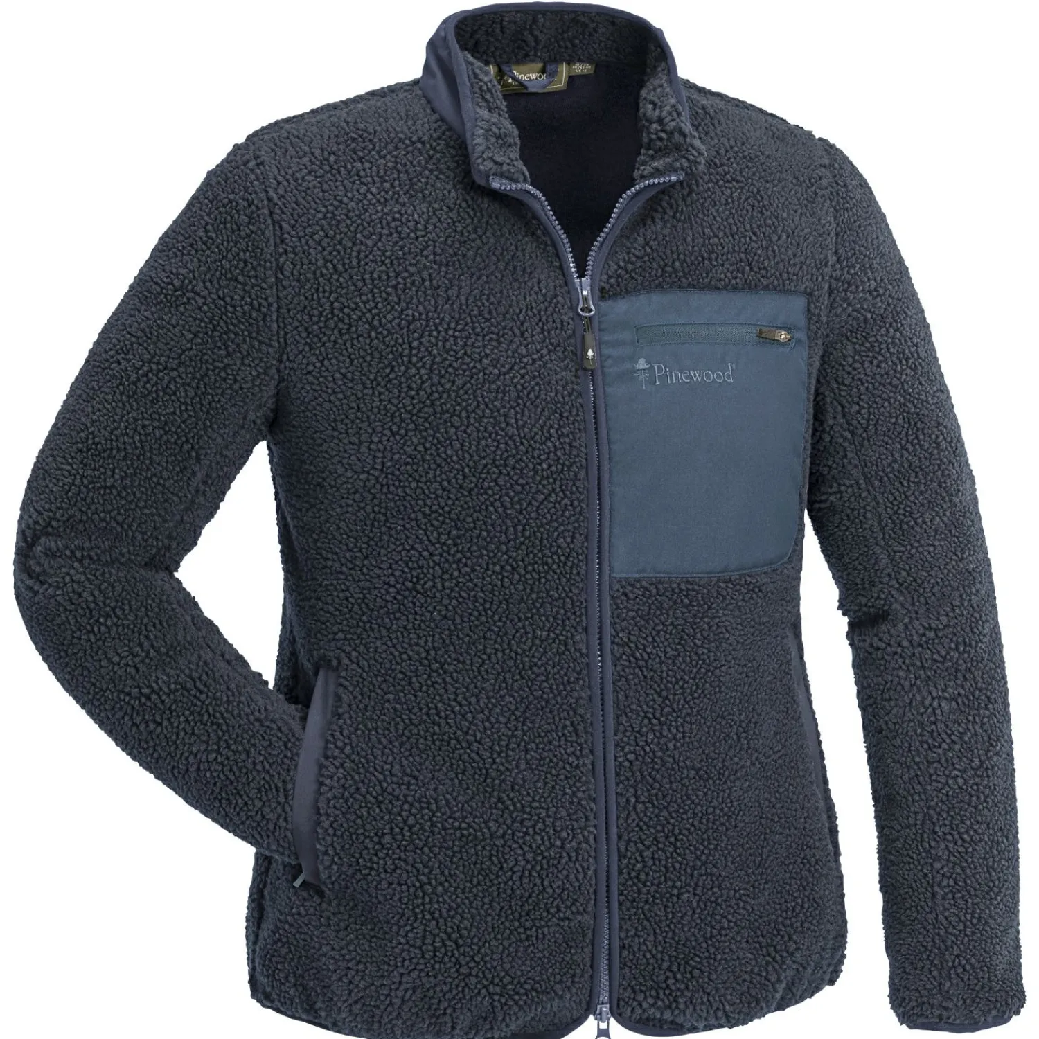 Pinewood Pile Jacket Women Damen (D.Navy)<Damen Damen Angeljacken & -Westen