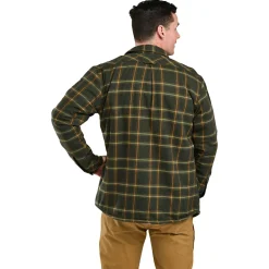 Pinewood Pile Overshirt Herren (D.Green/Bronze)< Outdoor- & Angelhemden