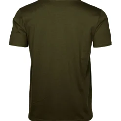 New Red Deer T-Shirt Herren (Green) Angelshirts & Angel-Oberteile
