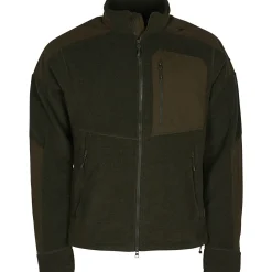 Pinewood Småland Forest Fleece Jacket Herren (H.Green)< Angelpullover & -Strickjacken