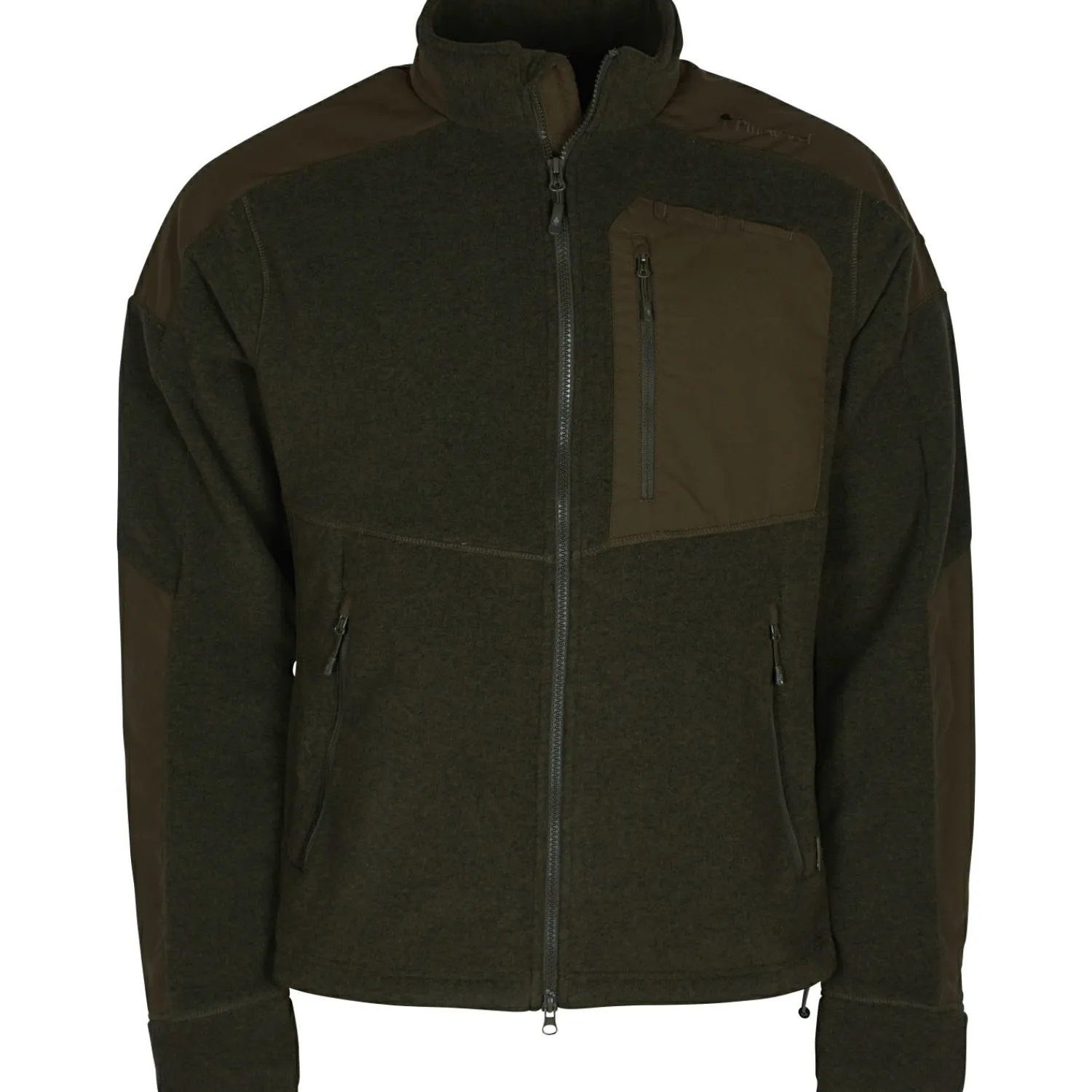 Pinewood Småland Forest Fleece Jacket Herren (H.Green)< Angelpullover & -Strickjacken