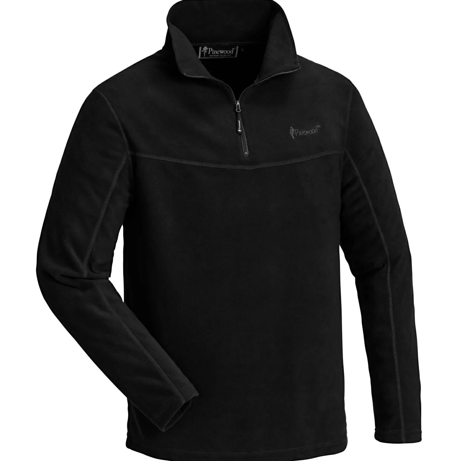 Sale Tiveden Fleece Sweater Herren (Black) Angelpullover & -Strickjacken