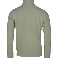 Pinewood Tiveden Fleece Sweater Herren (Mid Khaki)< Angelpullover & -Strickjacken