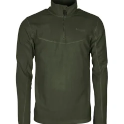 Discount Tiveden Fleece Sweater Herren (Green) Angelpullover & -Strickjacken