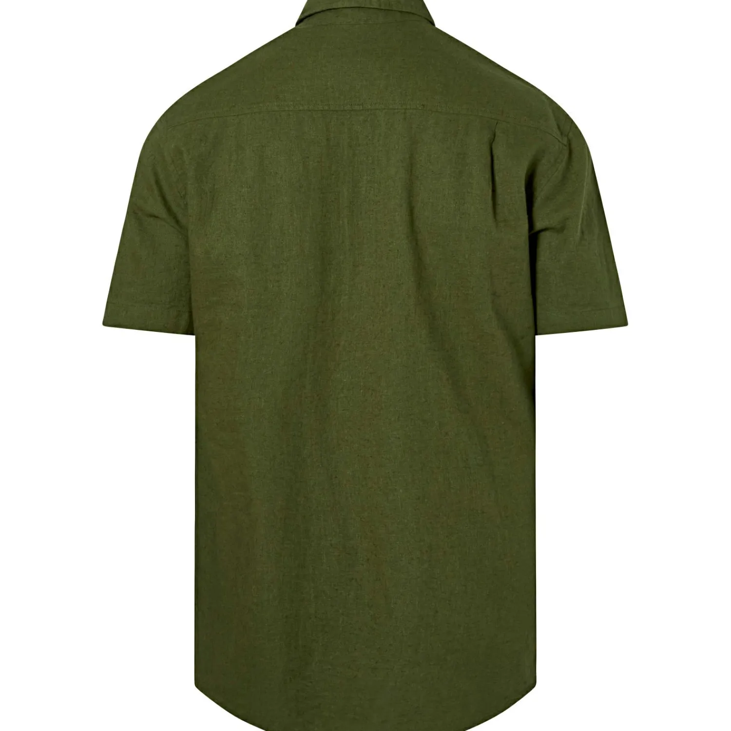 Discount Värnamo Hemp Mix S/S Shirt Herren (Pine Green) Outdoor- & Angelhemden