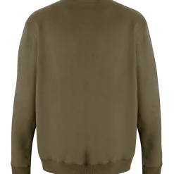 Pinewood Värnamo Logo Sweater Herren, m. Logo (D.Green)< Angelpullover & -Strickjacken