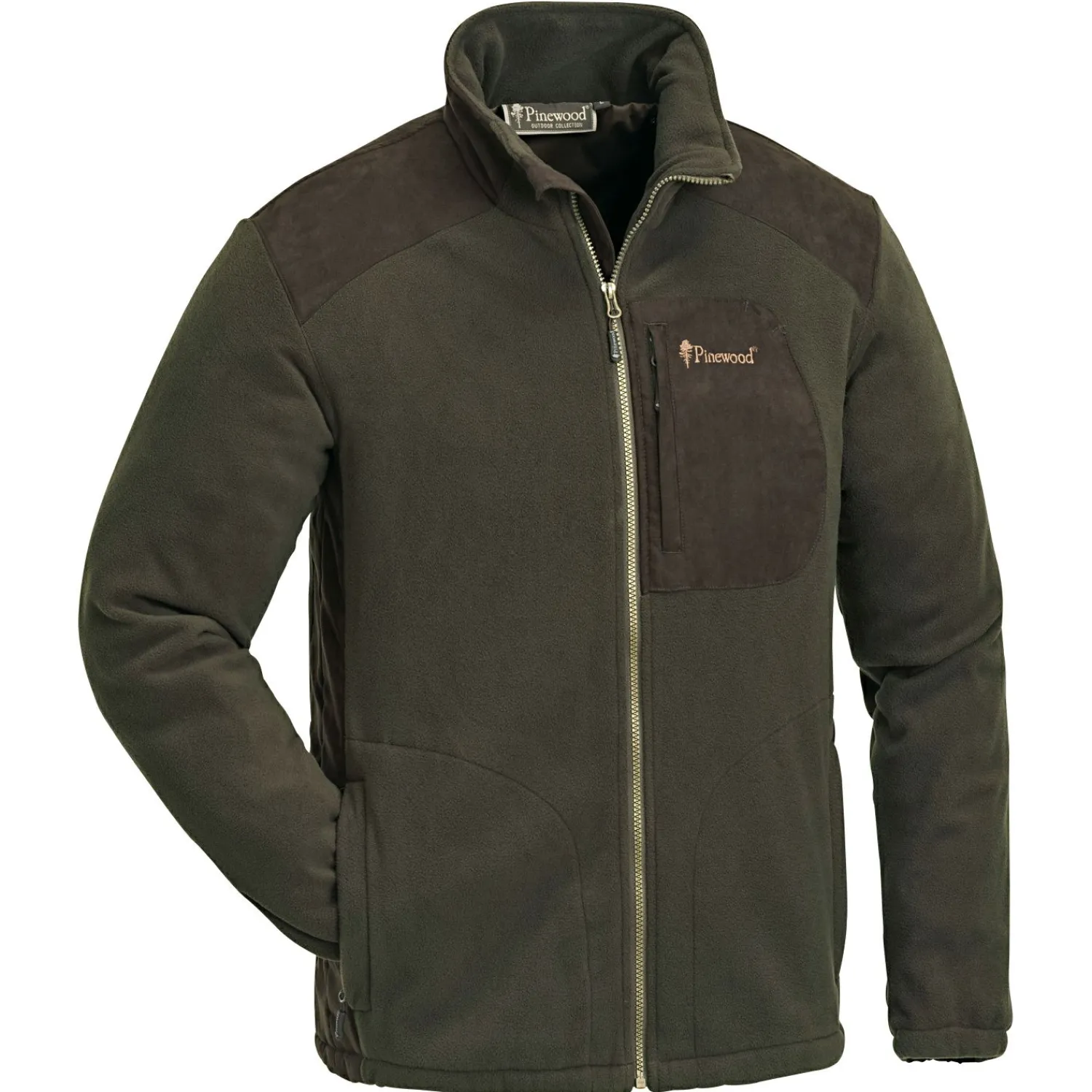 Best Wildmark Membrane Fleece Jacket Herren (H.Brown/Suede Brown) Winter- & Thermojacken