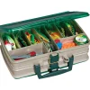 Plano Double-Sided 20-Compartment Satchel< Angelkoffer & Angelboxen ·Angelboxen