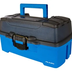 Discount Three-Tray Tackle Box (Bright Blue) Angelkoffer & Angelboxen ·Angelkoffer